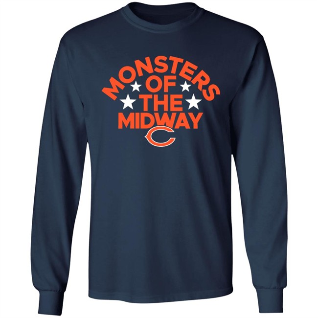 Theundrftd Chicago Bears Monsters Of The Midway Hoodie Theundrftd Chicago Bears Monsters Of The Midway Hoodie