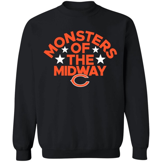 Theundrftd Chicago Bears Monsters Of The Midway Hoodie Theundrftd Chicago Bears Monsters Of The Midway Hoodie
