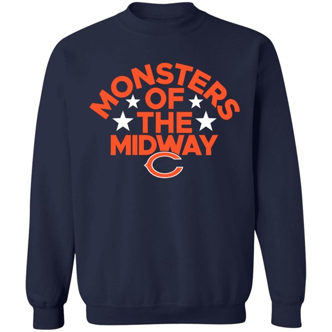 Theundrftd Chicago Bears Monsters Of The Midway Hoodie Theundrftd Chicago Bears Monsters Of The Midway Hoodie