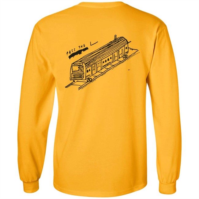 Mf Doom Merch Pass The L - Marigold Shirt Mf Doom Merch Pass The L - Marigold Shirt