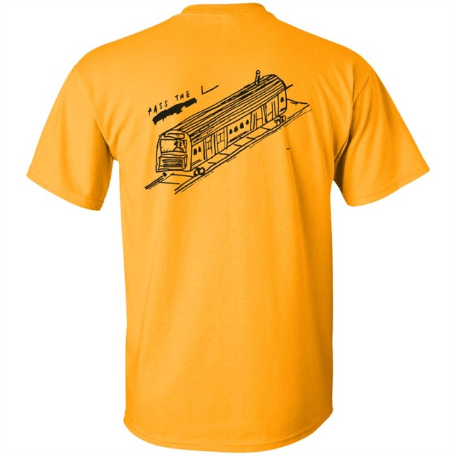 Mf Doom Merch Pass The L - Marigold Shirt Mf Doom Merch Pass The L - Marigold Shirt
