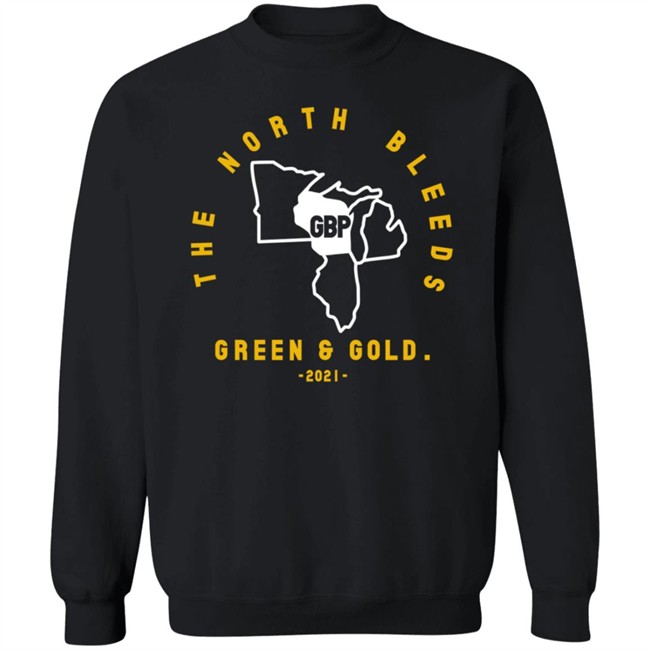Campeche Collective Merch The North Bleeds Green And Gold 2021 T Shirt Green Bay Packers Campeche Collective Merch The North Bleeds Green And Gold 2021 T Shirt Green Bay Packers