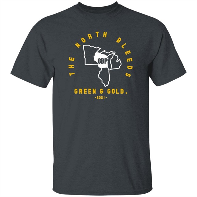 Campeche Collective Merch The North Bleeds Green And Gold 2021 T Shirt Green Bay Packers Campeche Collective Merch The North Bleeds Green And Gold 2021 T Shirt Green Bay Packers