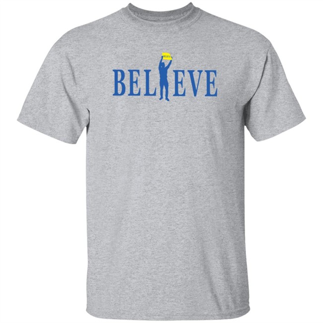 Jarred Kelenic Merch Believe Shirt White Jarred Kelenic Merch Believe Shirt White