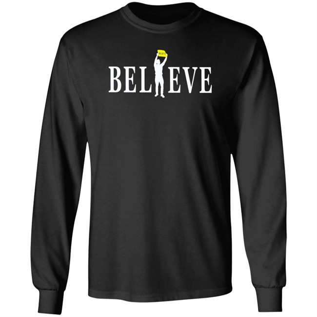 Jarred Kelenic Merch Believe Shirt Black Jarred Kelenic Merch Believe Shirt Black