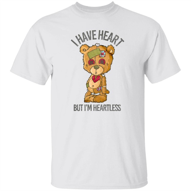 Limited Edition Snipergangapparel Merch Heartless I Have Heart But I'm Heartless Tee Shirt Limited Edition Snipergangapparel Merch Heartless I Have Heart But I'm Heartless Tee Shirt