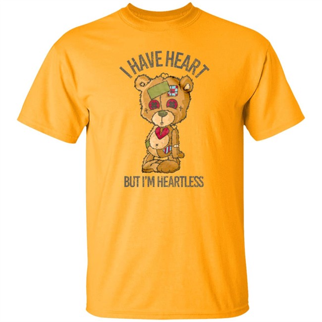 Limited Edition Snipergangapparel Merch Heartless I Have Heart But I'm Heartless Tee Shirt Limited Edition Snipergangapparel Merch Heartless I Have Heart But I'm Heartless Tee Shirt
