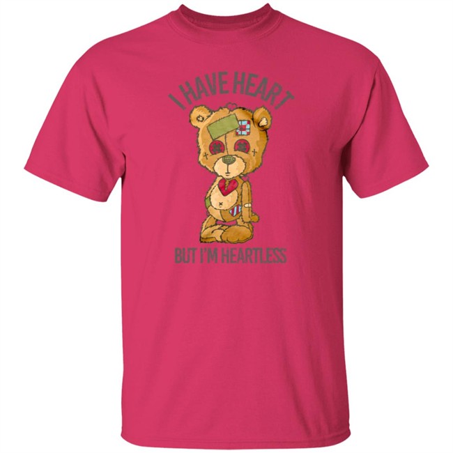 Limited Edition Snipergangapparel Merch Heartless I Have Heart But I'm Heartless Tee Shirt Limited Edition Snipergangapparel Merch Heartless I Have Heart But I'm Heartless Tee Shirt