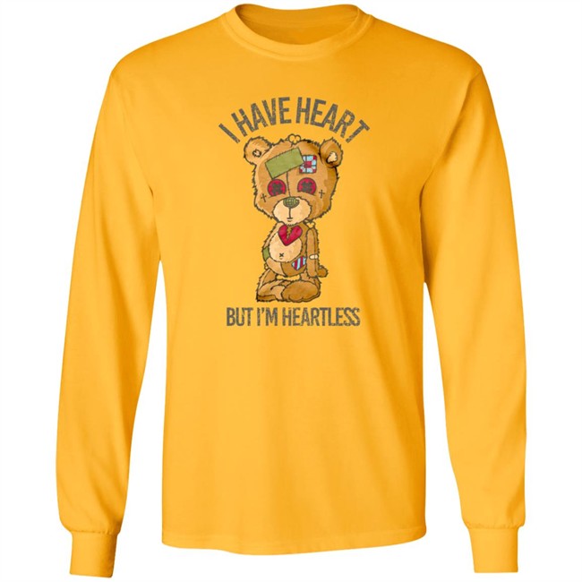 Limited Edition Snipergangapparel Merch Heartless I Have Heart But I'm Heartless Tee Shirt Limited Edition Snipergangapparel Merch Heartless I Have Heart But I'm Heartless Tee Shirt