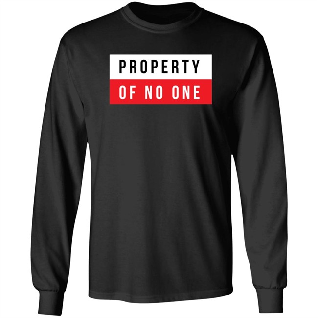 Property Of No One T Shirt The Den Property Of No One T Shirt The Den