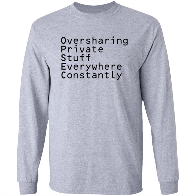 Cyber Tillie Oversharing Private Stuff Everywhere Constantly Shirt Cyber Tillie Oversharing Private Stuff Everywhere Constantly Shirt