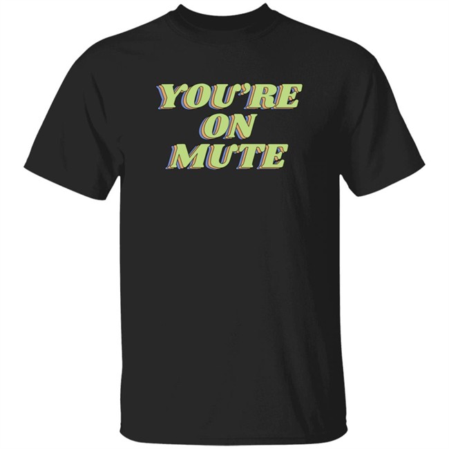 Barstool Sports Store Merch You're On Mute Crewneck Sweatshirt Barstool Sports Store Merch You're On Mute Crewneck Sweatshirt
