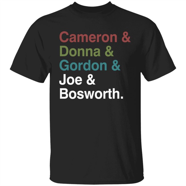 Halt and Catch Fire Cast Names Cameron Joe Donna Gordon Graphic Tee Shirt