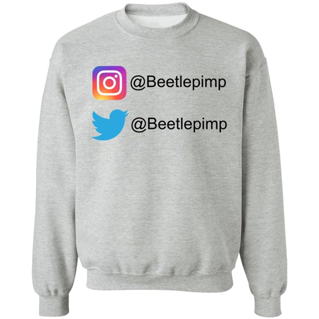 Beetlejuice Green Beetlepimp Sweatshirt Beetlejuice Green Beetlepimp Sweatshirt
