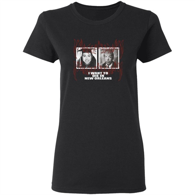 Suicide Boys Merch Exclusive I Want To Die In New Orleans T Shirt Suicide Boys Merch Exclusive I Want To Die In New Orleans T Shirt