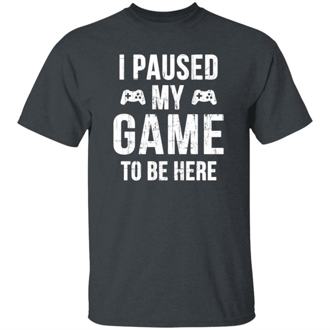 Kayla Itsines I Paused My Game To Be Exclusive Shirt by Sanchovies Kayla Itsines I Paused My Game To Be Exclusive Shirt by Sanchovies