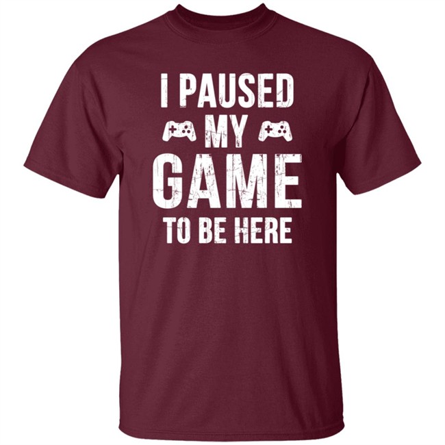 Kayla Itsines I Paused My Game To Be Exclusive Shirt by Sanchovies Kayla Itsines I Paused My Game To Be Exclusive Shirt by Sanchovies