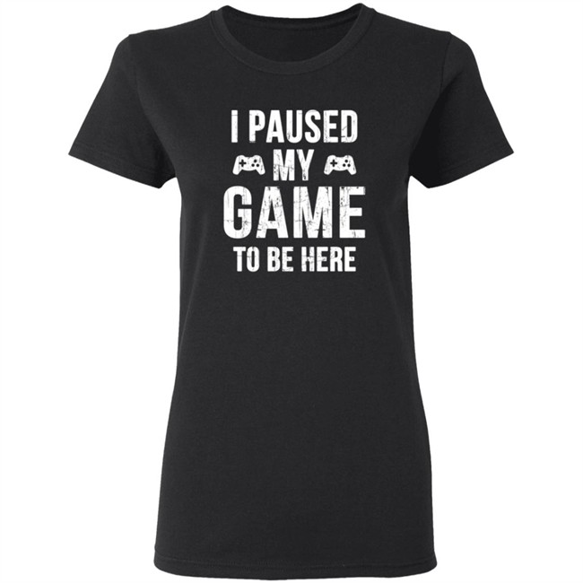 Kayla Itsines I Paused My Game To Be Exclusive Shirt by Sanchovies Kayla Itsines I Paused My Game To Be Exclusive Shirt by Sanchovies