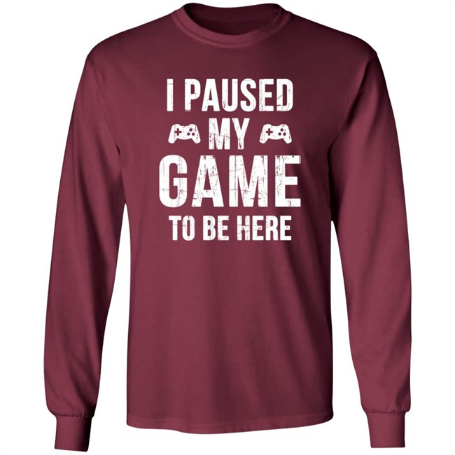 Kayla Itsines I Paused My Game To Be Exclusive Shirt by Sanchovies Kayla Itsines I Paused My Game To Be Exclusive Shirt by Sanchovies