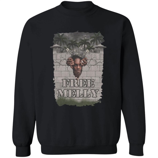 Limited Edition Ynw Melly Merch Frees Melly Sweatshirt