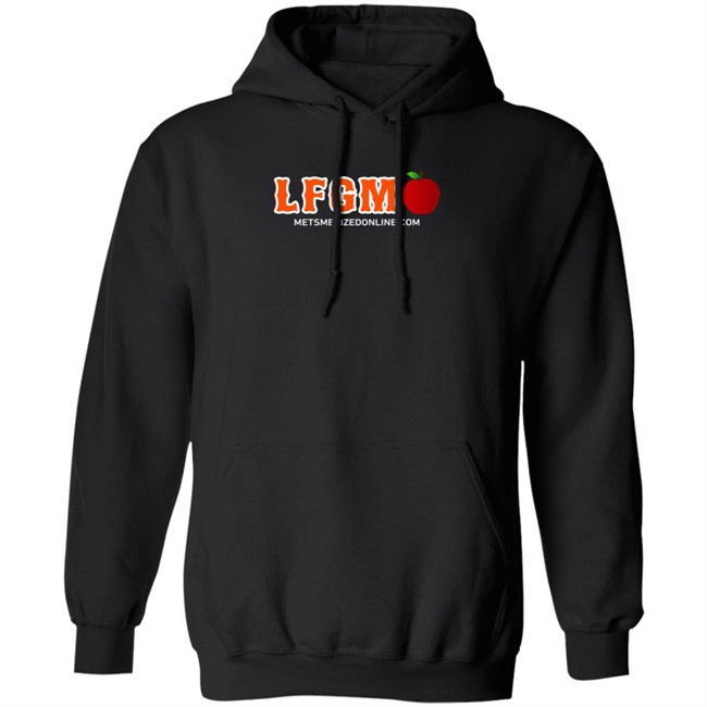 Mets Merized Online Shop LFGM Apple Shirt Mets Merized Online Shop LFGM Apple Shirt
