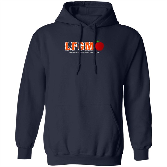 Mets Merized Online Shop LFGM Apple Shirt Mets Merized Online Shop LFGM Apple Shirt