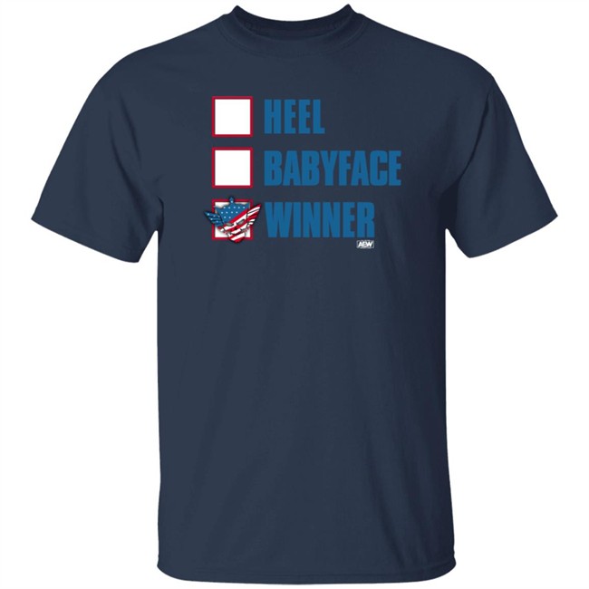 Shop Aew All Elite Wrestling Cody Rhodes Winner Heel Babyface Winner Shirt Shop Aew All Elite Wrestling Cody Rhodes Winner Heel Babyface Winner Shirt