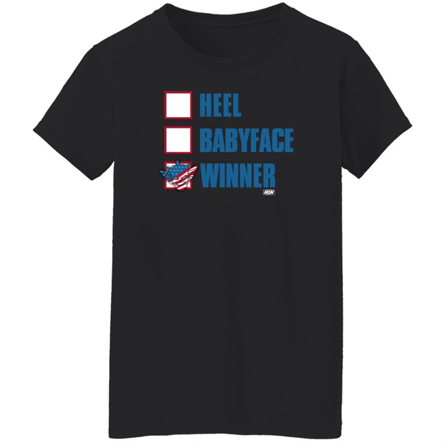 Shop Aew All Elite Wrestling Cody Rhodes Winner Heel Babyface Winner Shirt Shop Aew All Elite Wrestling Cody Rhodes Winner Heel Babyface Winner Shirt