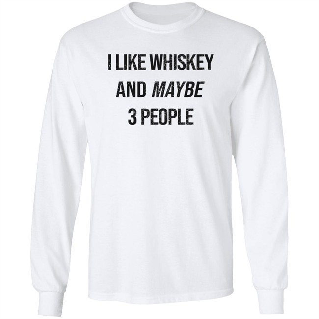 GStevens Jockey I Like Whiskey And Maybe 3 People Shirt GStevens Jockey I Like Whiskey And Maybe 3 People Shirt
