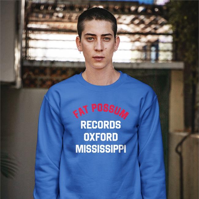 Fat Possum Store Fat Possum Records Oxford Mississippi Fpr Oxford Mississippi Text Tee Talia Schlanger