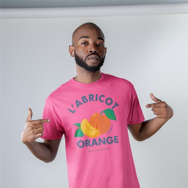 Hobibihoba L'abricot Orange Paris Fruits De Saison Hooded Sweatshirt