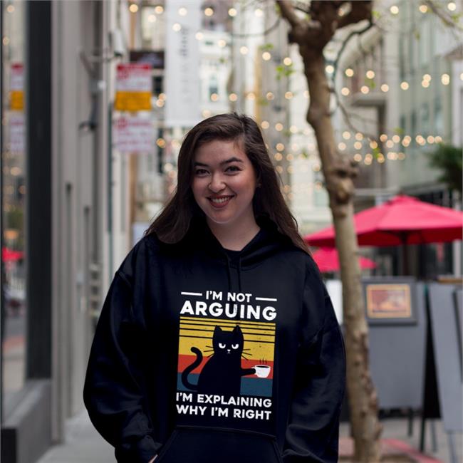 I'm Not Arguing Im Explaining Why I'm Right Hoodie TG22110 I'm Not Arguing Im Explaining Why I'm Right Sweatshirt