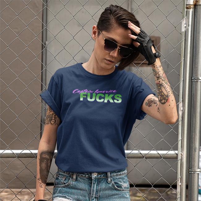 Captain America Fucks Sweatshirt