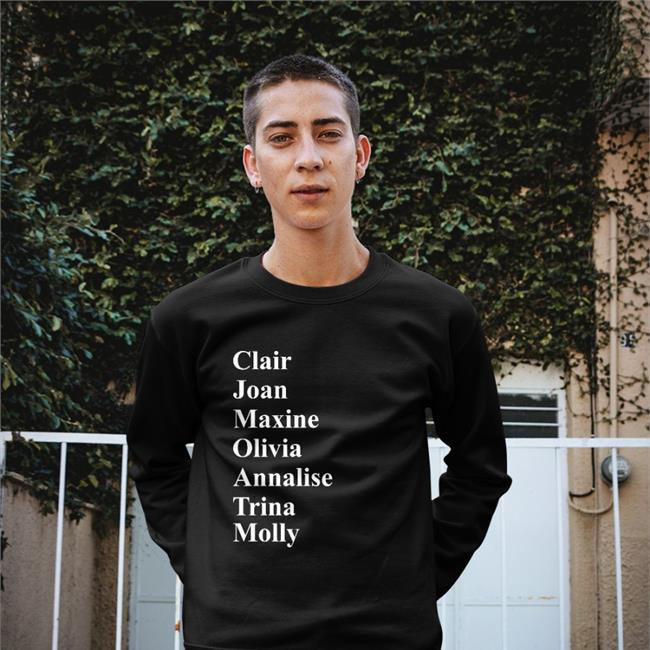Black Lawyers Clair Joan Maxine Olivia Annalise Trina Molly Tee Shirt