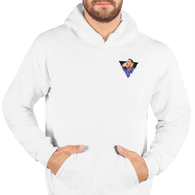 Alex Goldberg West Ham Hazard Warning Hoodie The Byline Show Merch
