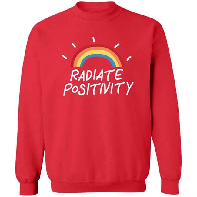 Kye Radiate Positivity Rainbow Pride Shirt Kye Radiate Positivity Rainbow Pride Shirt