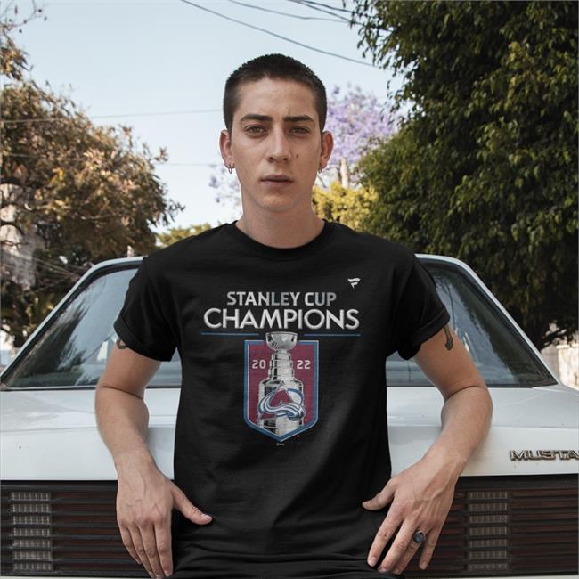 Stanley Cup Champions 2022 T Shirt Grey