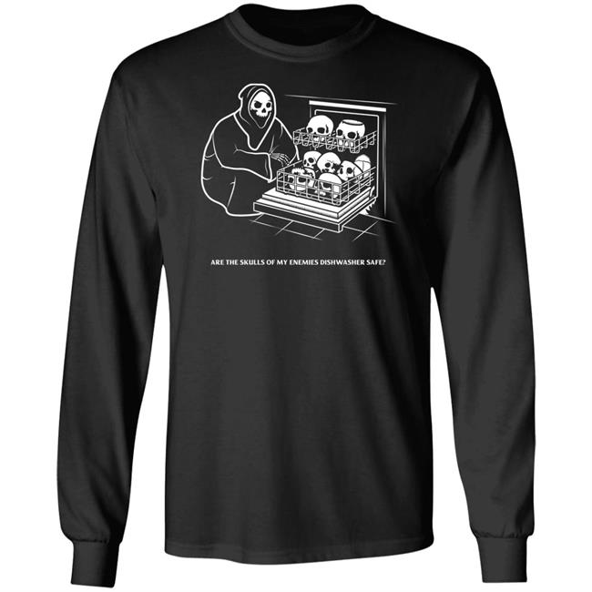 Death Wish Coffee Company Merch Are The Skulls Of My Enemies Dishwasher Safe Shirt