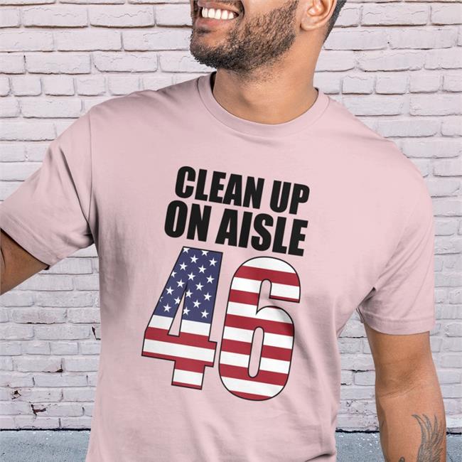 Clean Up On Aisle 46 Shirt White