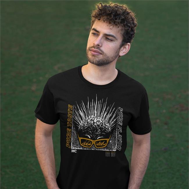 Meat Canyon Store Pure Taste Pure Flavor Papa Meat Flavortown Tee Shirts Bow Seh Mah