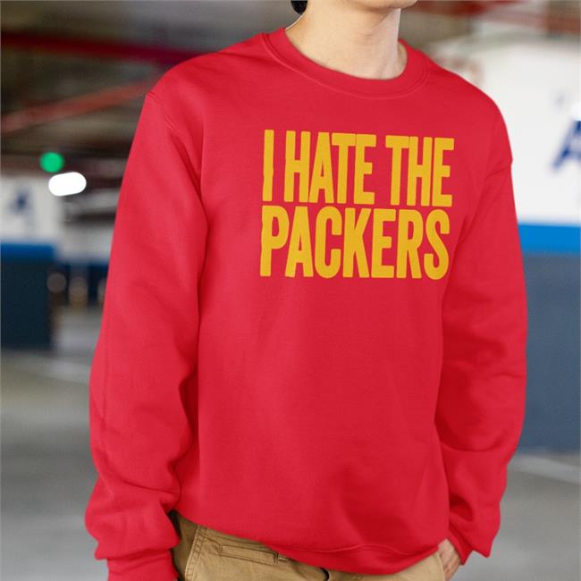 I Hate The Packers Shirt Funny