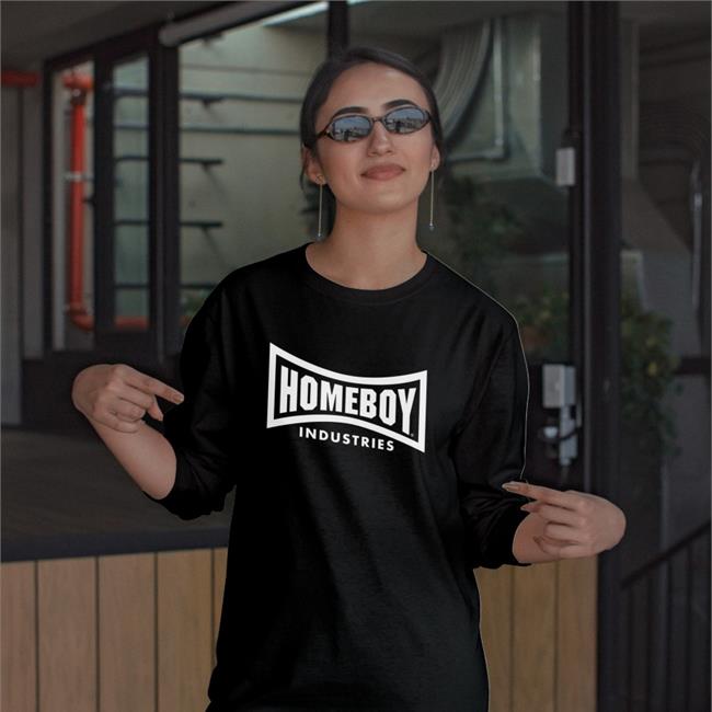 Homeboy Industries Logo Tee Shirt Shia Labeouf