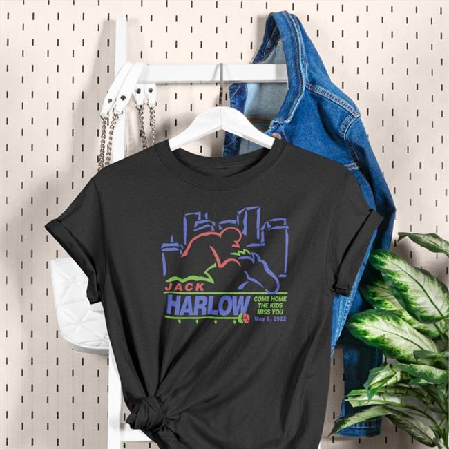 Jack Harlow Come Home The Kids Miss You May 6 2022 Ky Skyline V Neck T Shirt Black Jack Harlow Merch