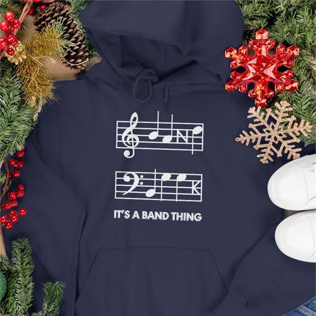 Threat Notation It's A Band Thing T Shirt Threatening Music Notation
