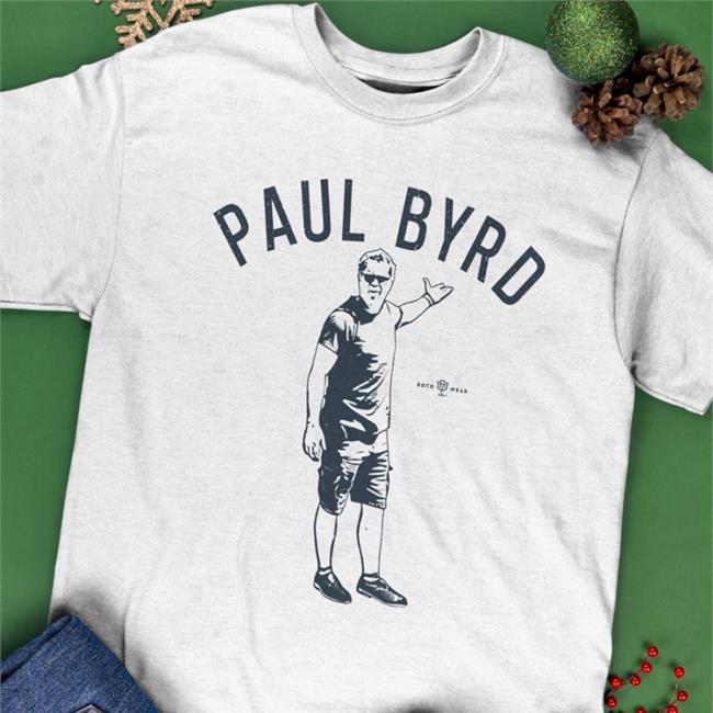 MLB Press Box Roto Wear Store Paul Byrd T Shirt