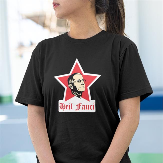 Ethan Schmidt Heil Fauci Propaganda Star Tee Patriottakes