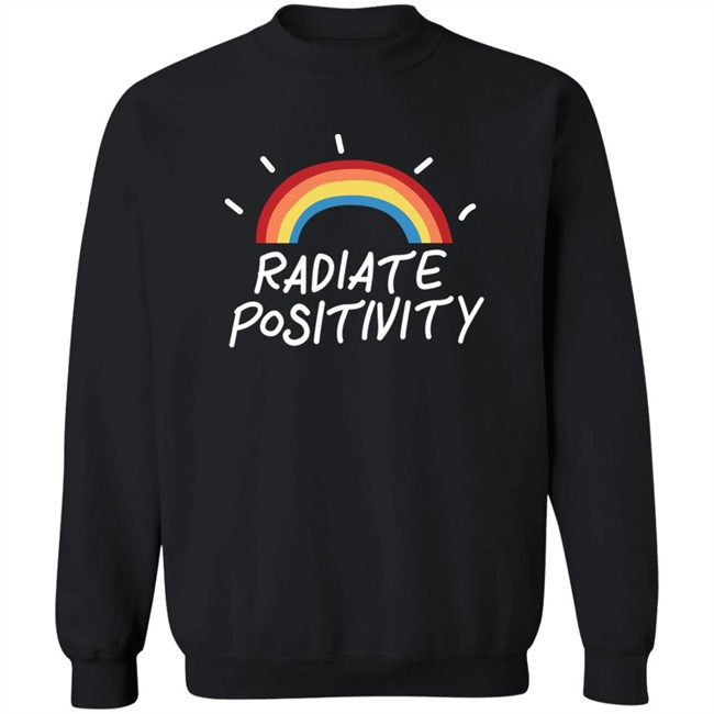 Kye Radiate Positivity Rainbow Pride Shirt Kye Radiate Positivity Rainbow Pride Shirt