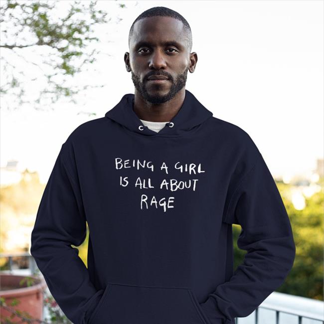 Being A Girl Is All About Rage Sweatshirt Girlofswords
