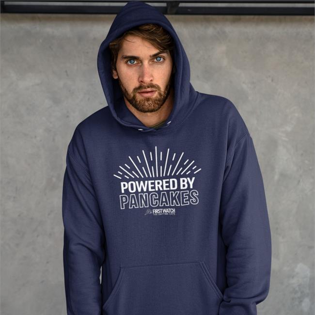 Ryanokeefe23 Powered By Pancakes First Watch The Daytime Cafe Hoodies