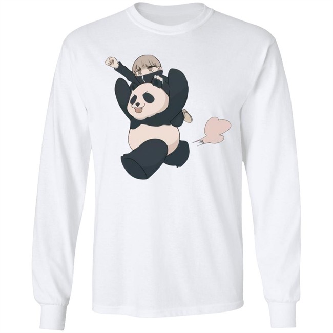 Jujutsu Kaisen Charactors Maki Zenin Merch Panda Shirt Inumaki Toge Jujutsu Kaisen Charactors Maki Zenin Merch Panda Shirt Inumaki Toge
